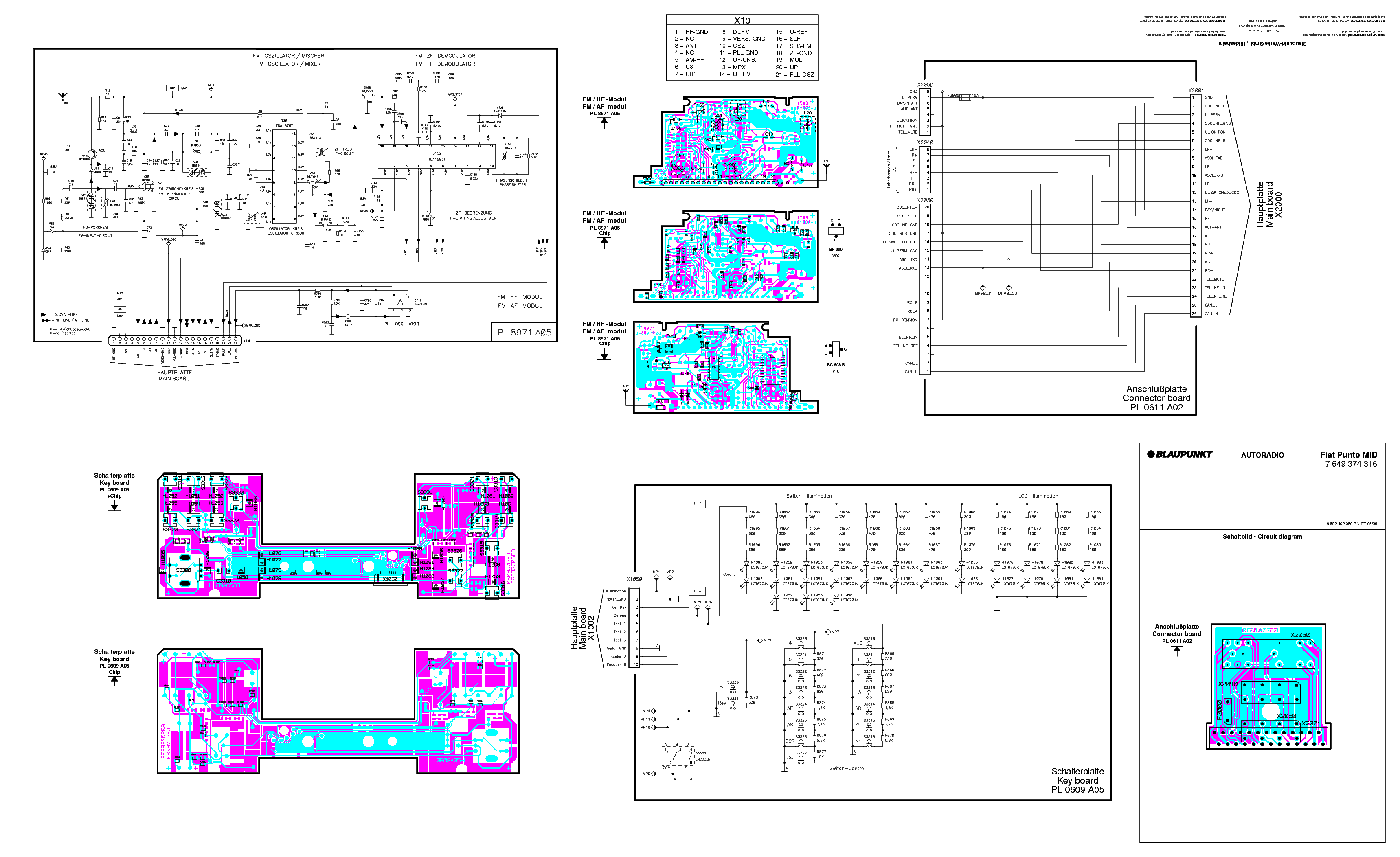 Gta 270 blaupunkt схема