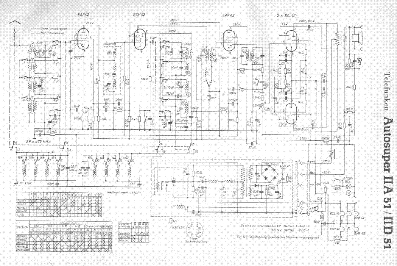 Telefunken hp 203 схема