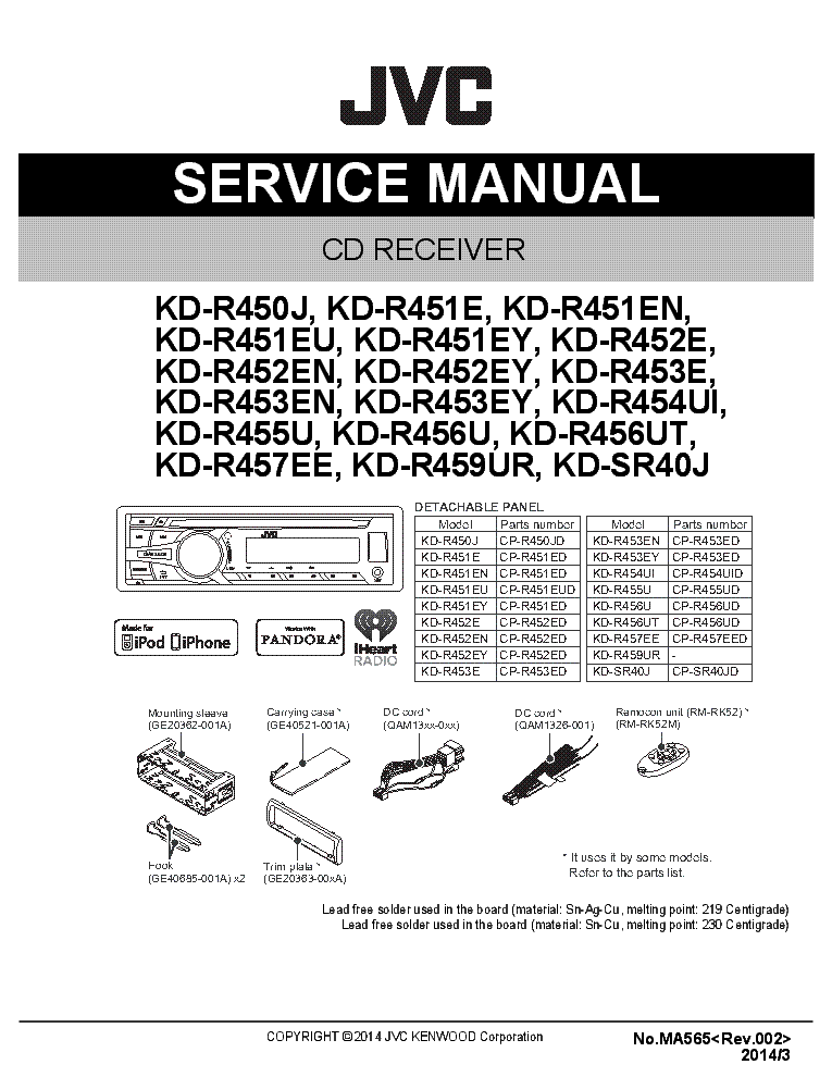 Магнитола jvc kd r451 инструкция