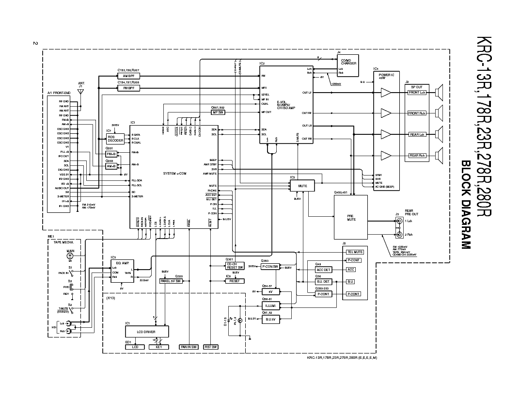 Kenwood krc 4902 схема подключения