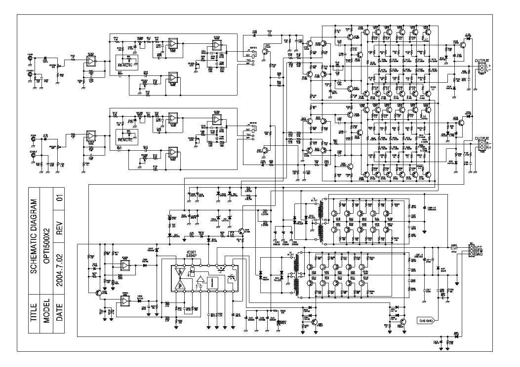Lanzar Opti500x2 Sch Service Manual Download Schematics Eeprom Repair Info For Electronics Experts