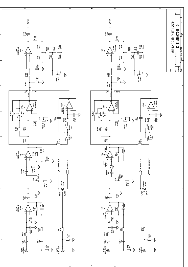MYSTERY MB4.400 PARTS SCH Service Manual download, schematics, eeprom ...