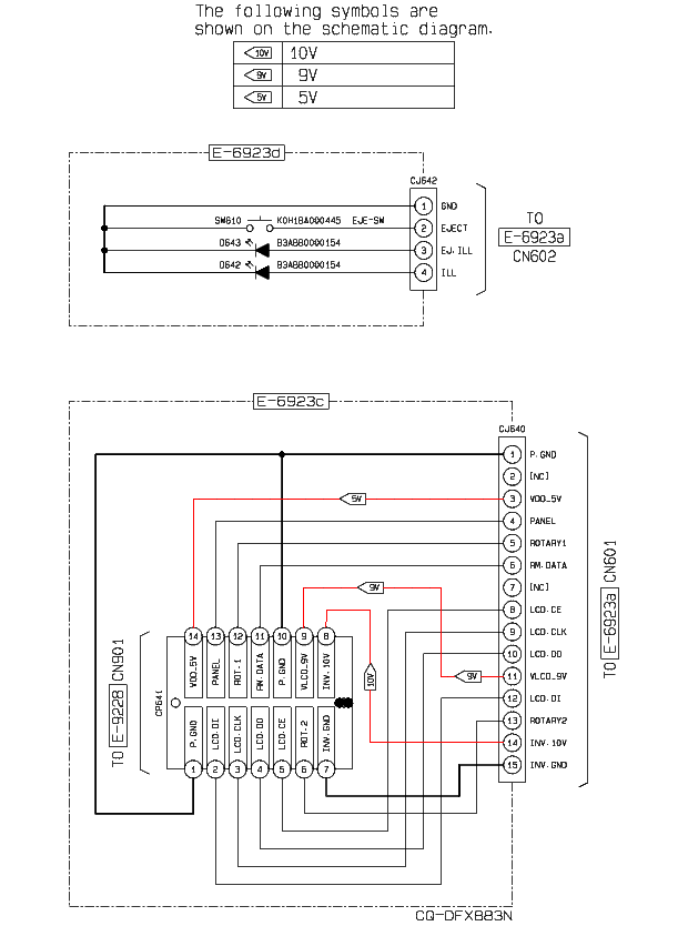 Panasonic Cq Dfx883n Sch Service Manual