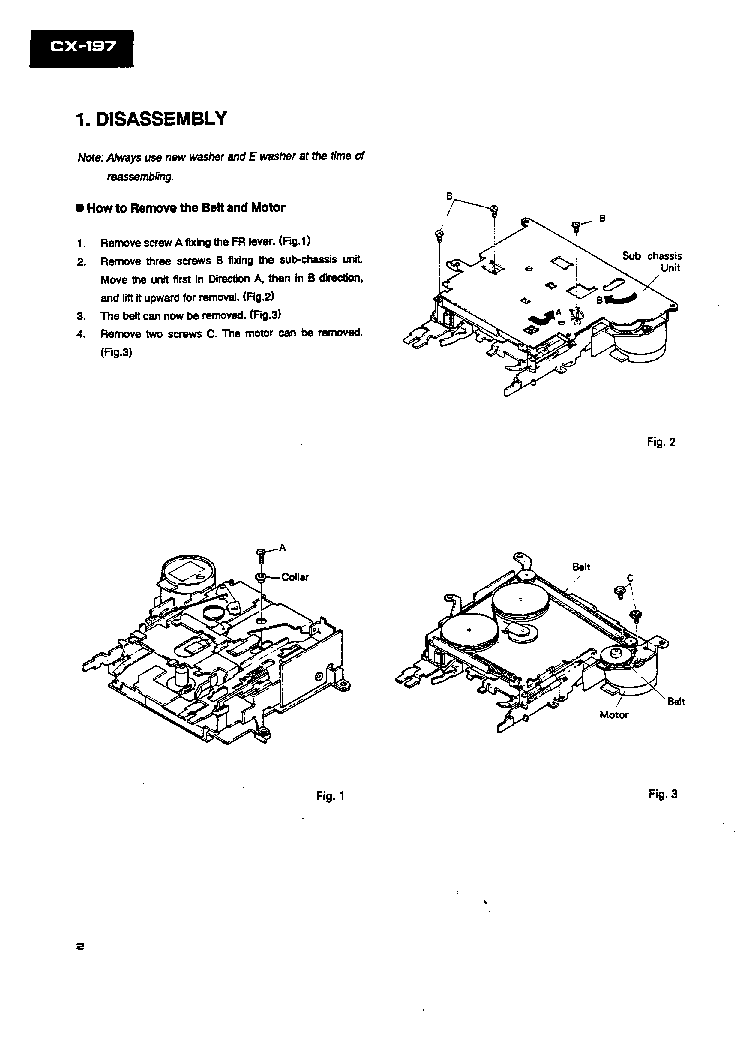 PIONEER CX-197 COMPLEET SM service manual (2nd page)