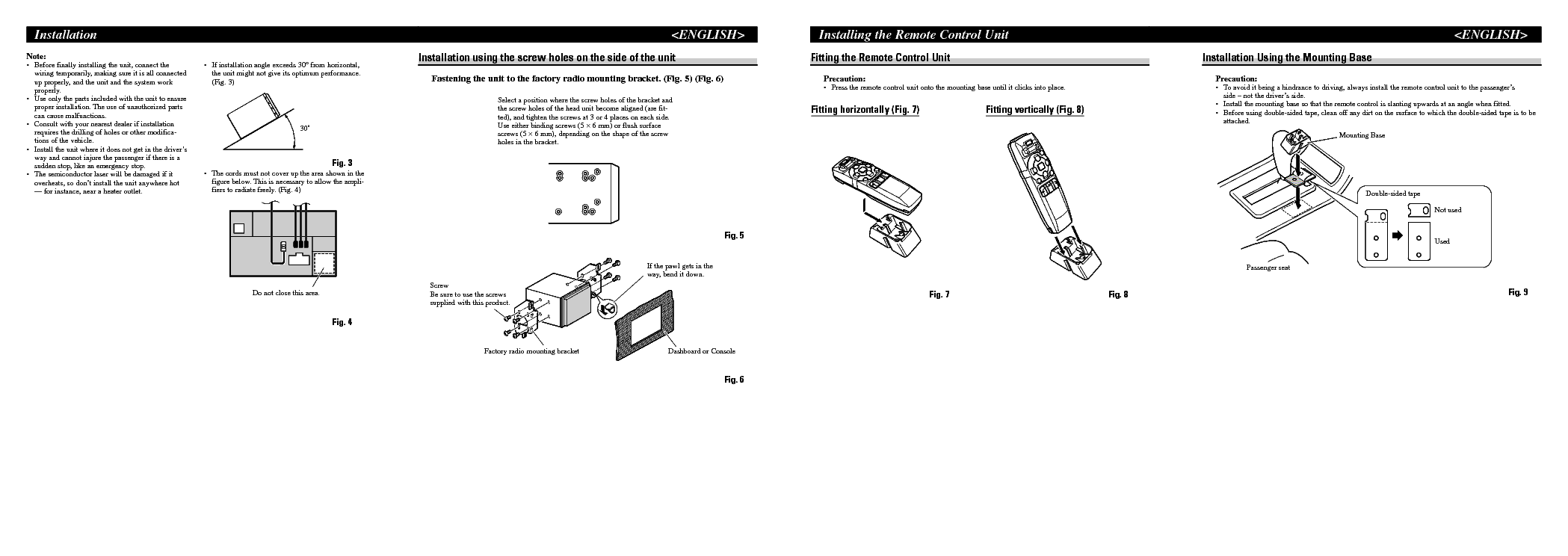 PIONEER FH-P8800 IM service manual (2nd page)