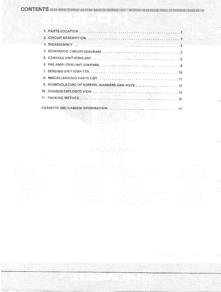 PIONEER KP-66G service manual (2nd page)
