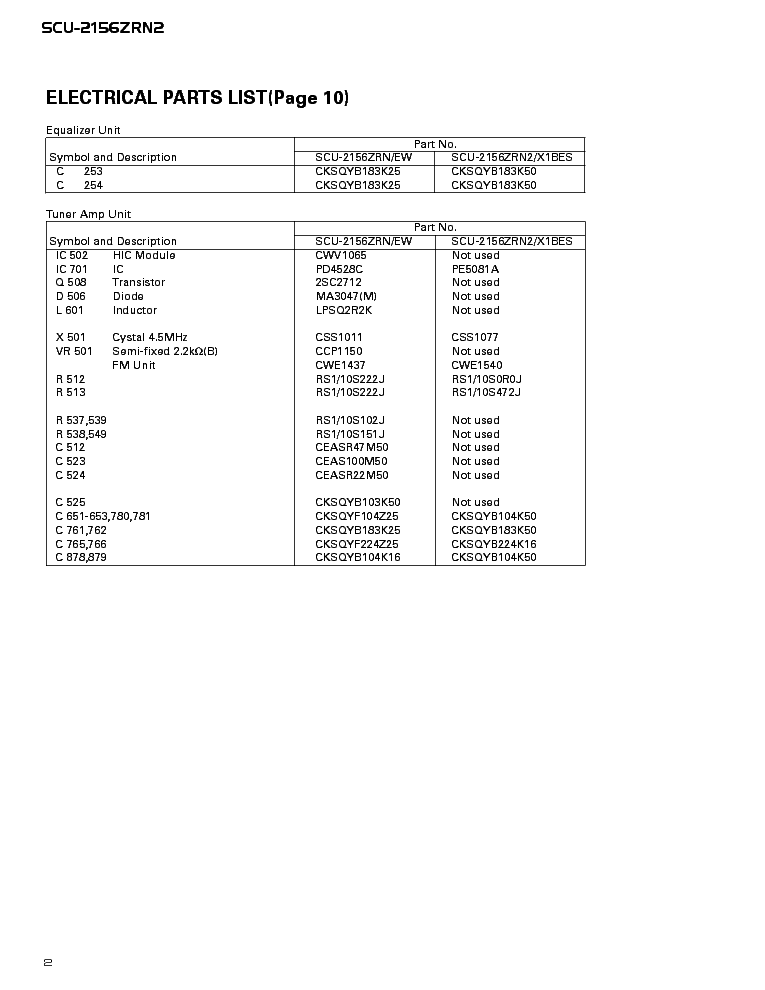 PIONEER SCU-2156ZRN2 RENAULT service manual (2nd page)
