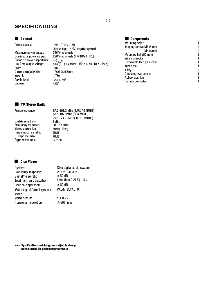 PROLOGY DVD-520 SM Service Manual download, schematics, eeprom, repair ...