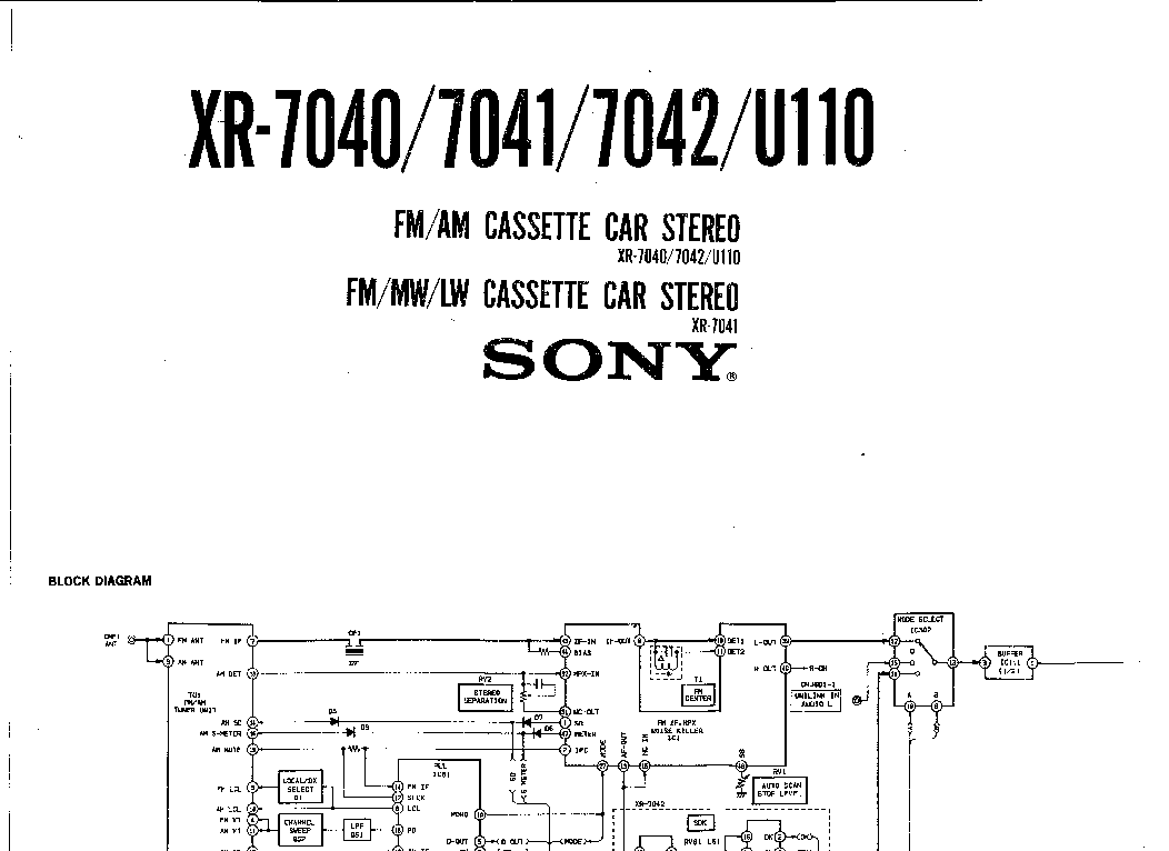 Xr ca440x схема