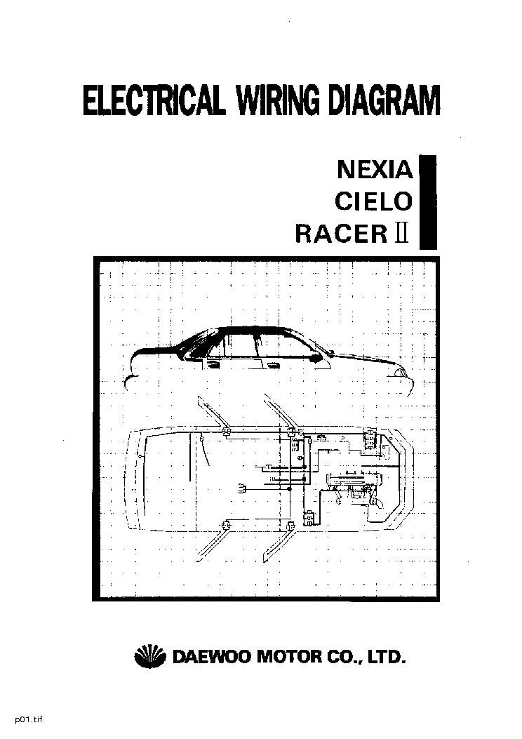 Daewoo Cielo Electrical Wiring Diagram