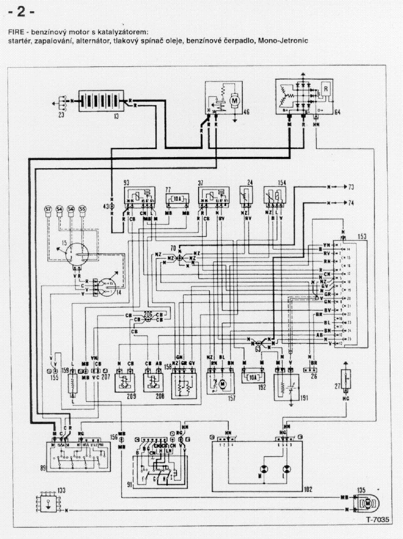 Fiat Uno Fuse Box Diagram - Wiring Diagram & Schemas