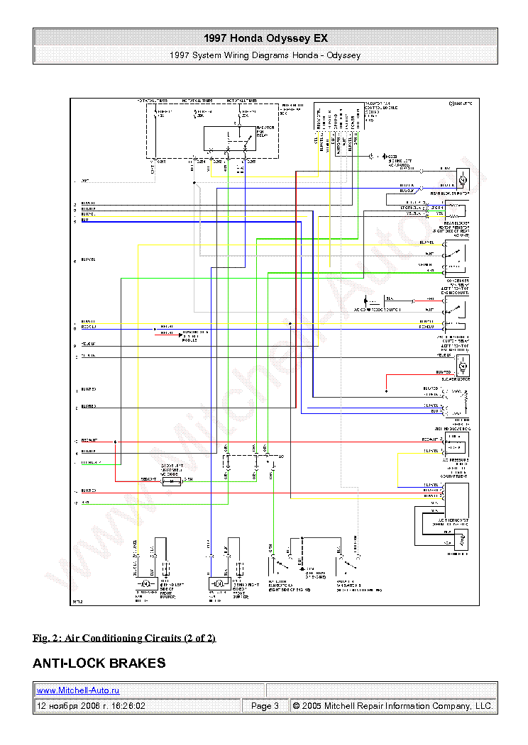 Wiring Diagram Honda Odyssey 2006 - Wiring Diagram Schemas