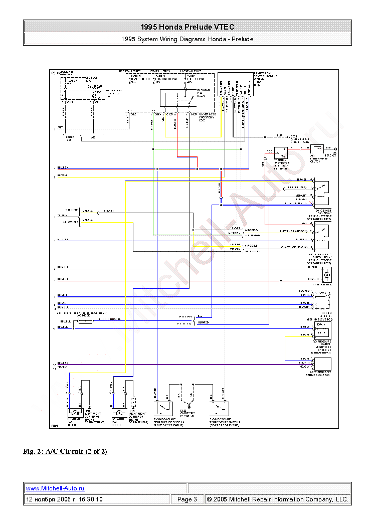 Wire Diagram Honda Prelude - Complete Wiring Schemas