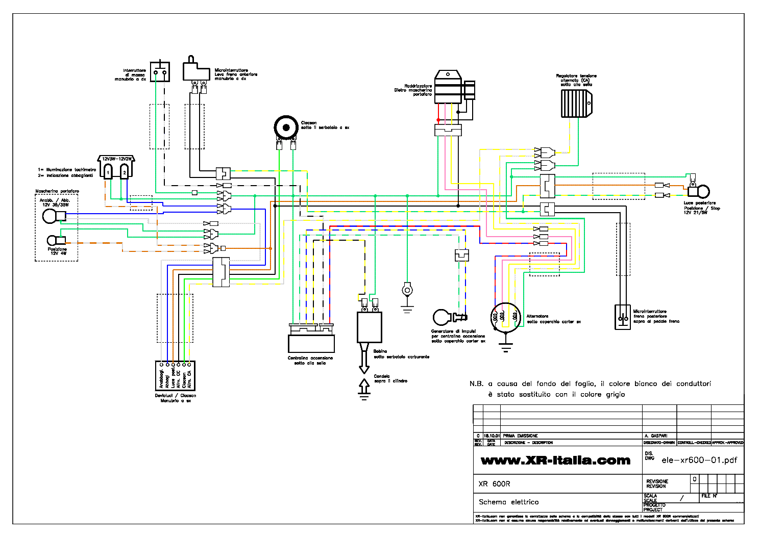 Схема проводки ирбис ттр 250 r