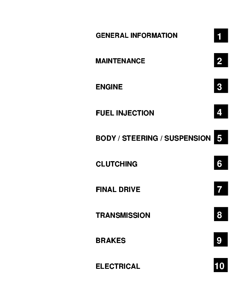 POLARIS RANGER XP 700 4X4-6X6 WIRING DIAGRAM SM Service Manual download