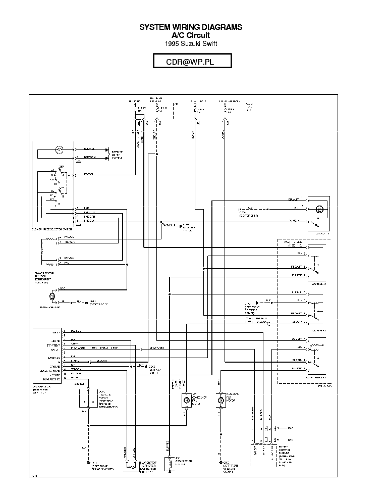 Suzuki Sx4 Radio Wiring - Complete Wiring Schemas