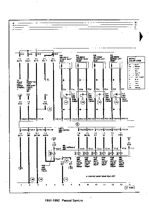 Volkswagen Polo 9N Wiring Diagram