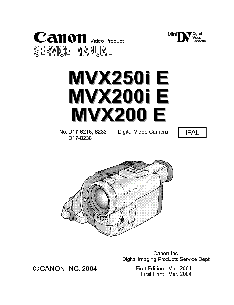 Canon Mvx3i Driver Windows 7