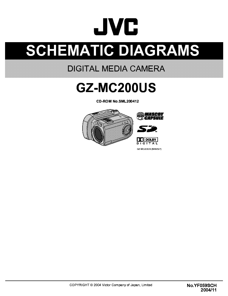 Jvc Gr Ax2 Ax5 Service Manual Download Schematics Eeprom Repair Info For Electronics Experts