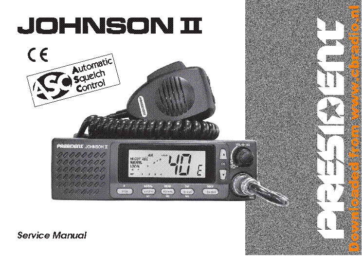 A Look At The President Johnson II CB Radio