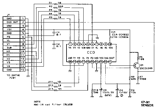 HITACHI KP-M1 SCH Service Manual download, schematics, eeprom, repair ...