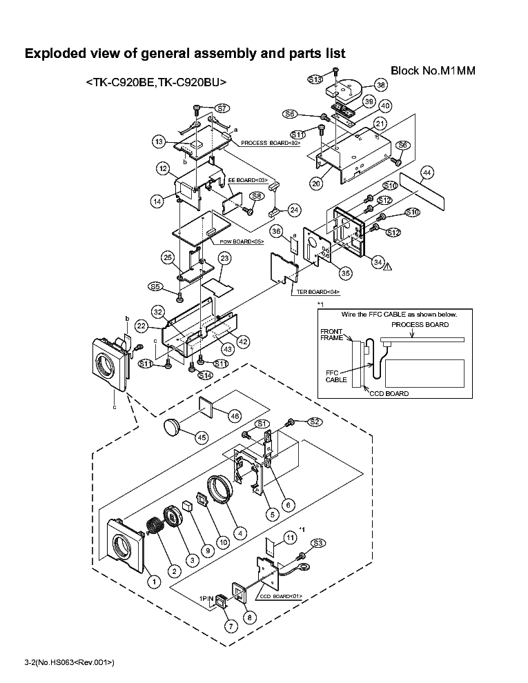 JVC 920B Service Manual download, schematics, eeprom, repair info for ...