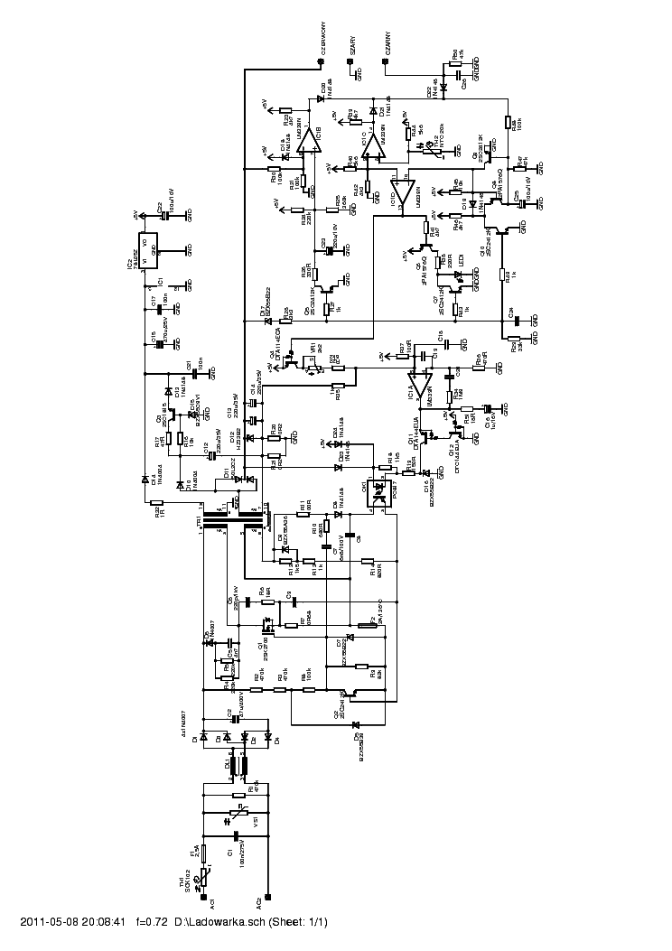 Makita dc10wa схема принципиальная