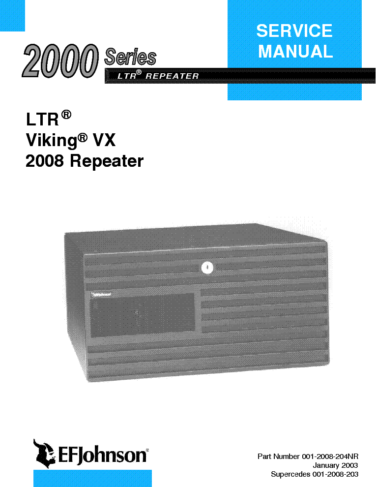 Efjohnson 08 Repeater Ltr Viking Vx 00 Series Service Manual Download Schematics Eeprom Repair Info For Electronics Experts