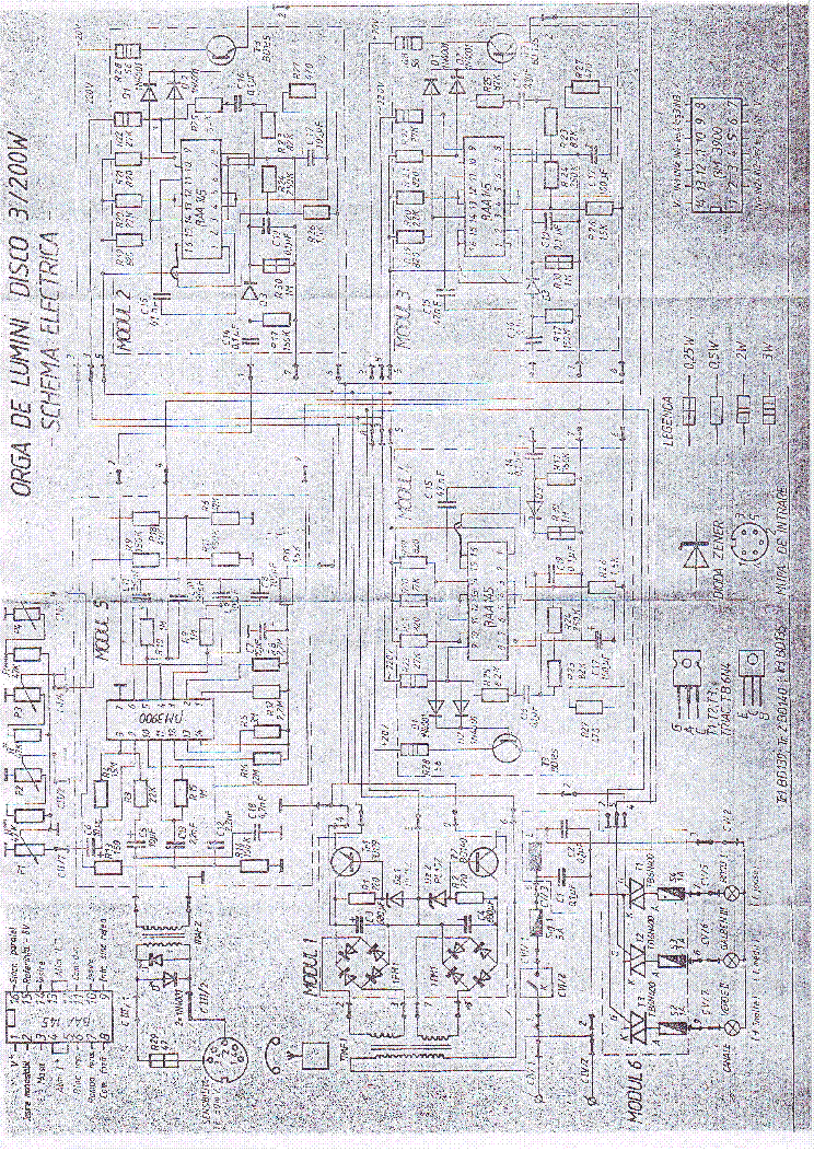 ORGA DE LUMINI DISCO BANEASA 3X200W FENYORGONA service manual (1st page)