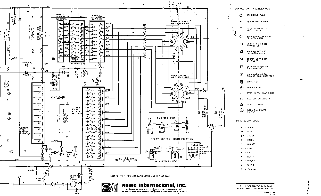 ROWE AMI TI-1 Service Manual download, schematics, eeprom, repair info ...