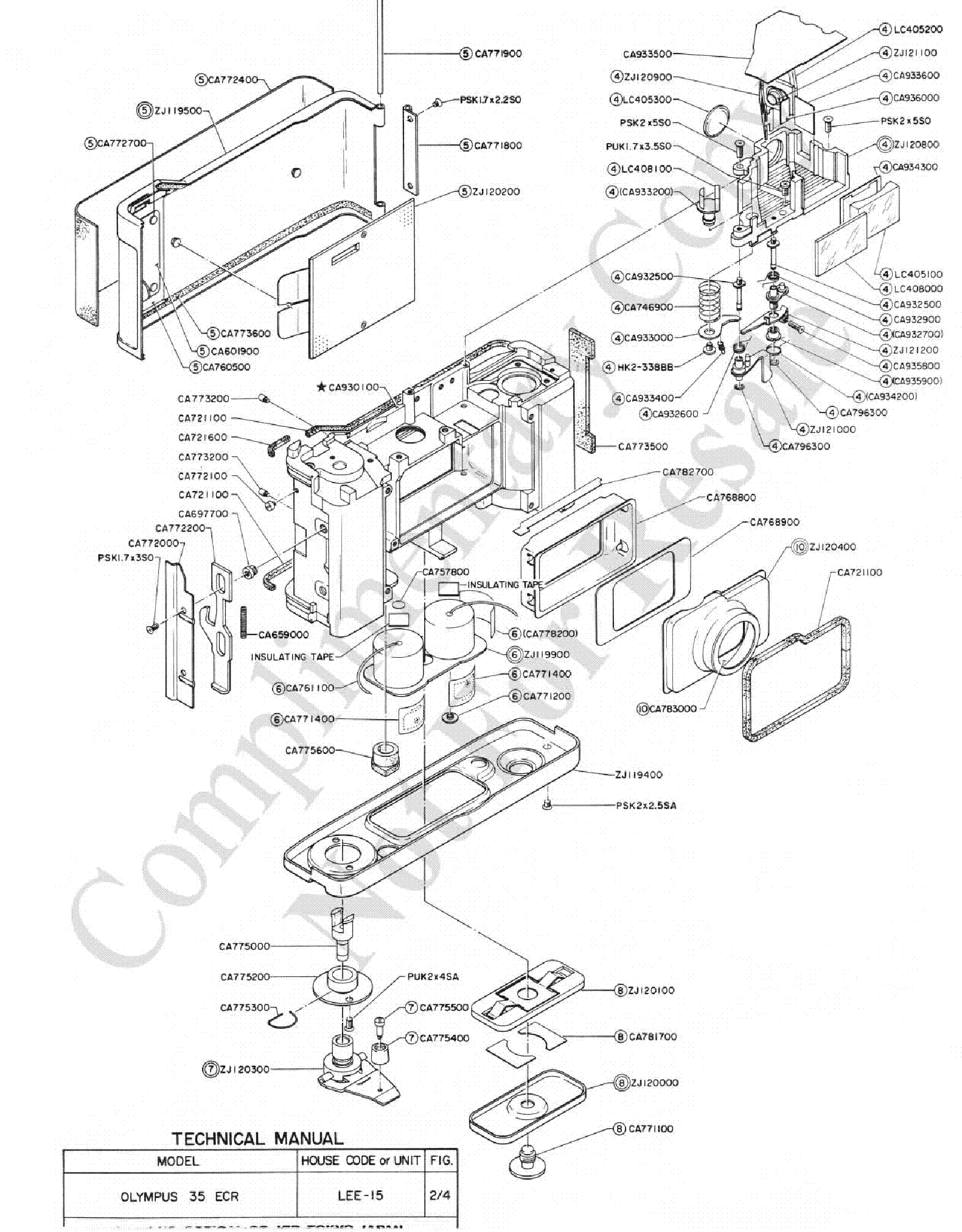 Exploded Parts Diagram