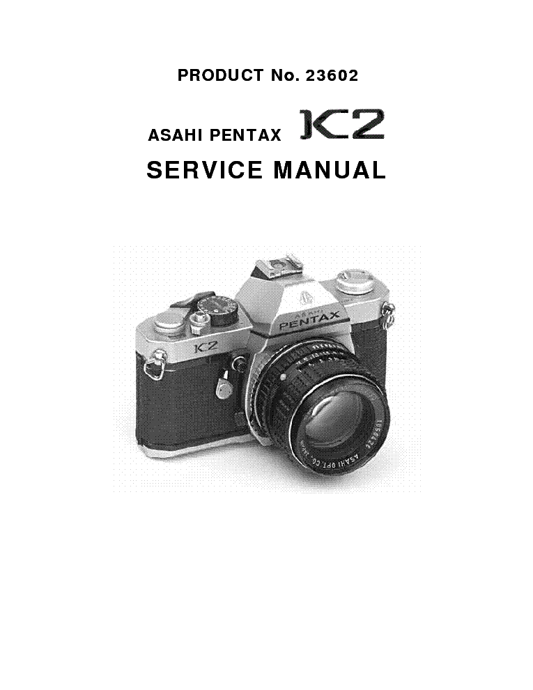 PENTAX K2 SM service manual