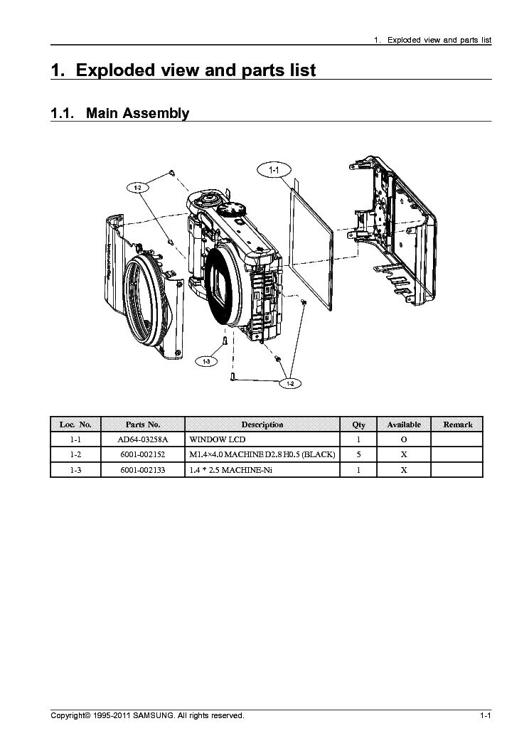 SAMSUNG ECWB700ZBPBE3 service manual