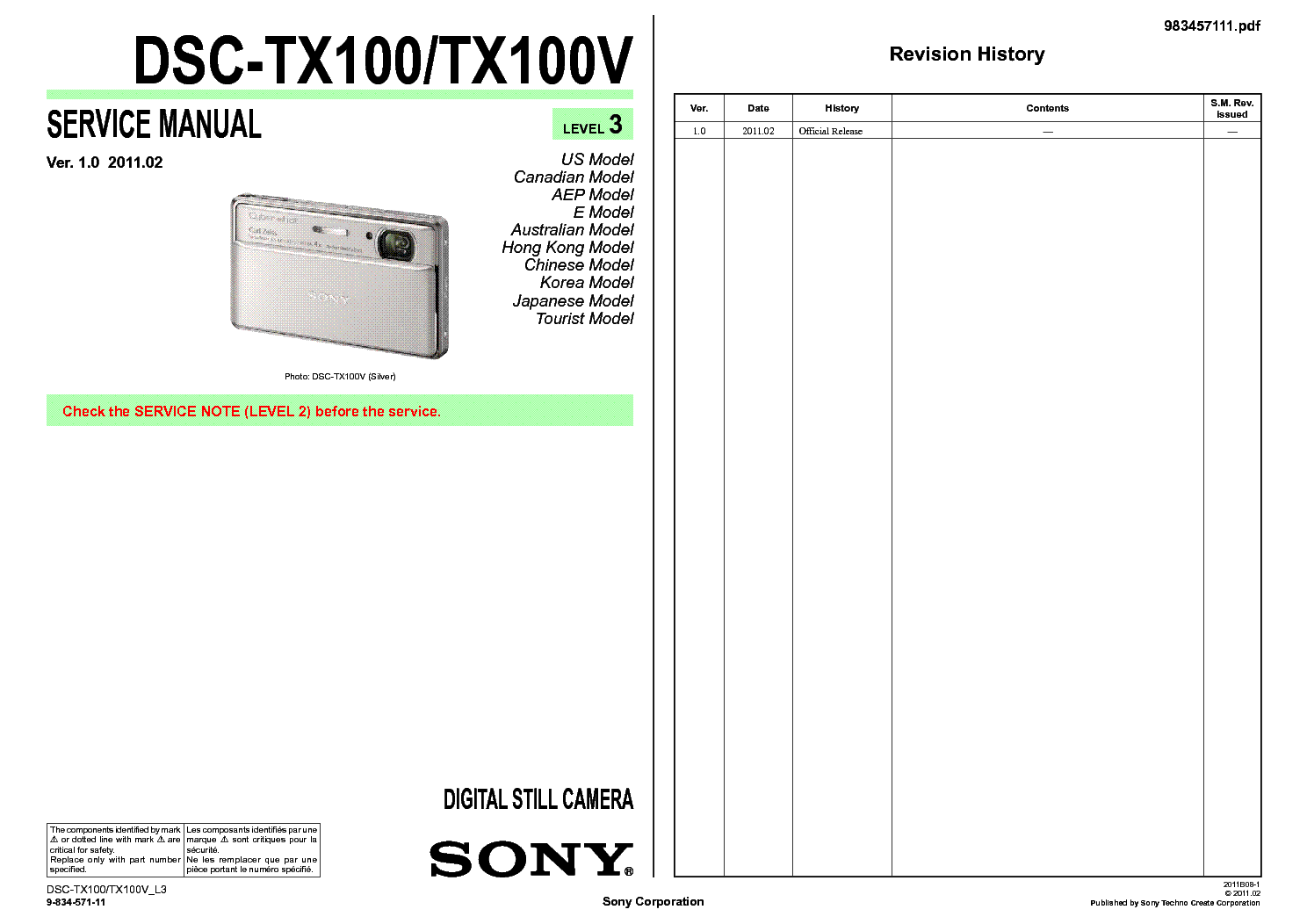 sony dsc tx100