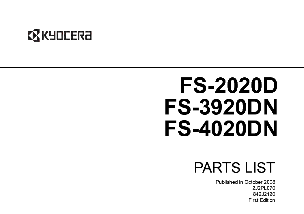 kyocera fs-2020d maintenance kit manual