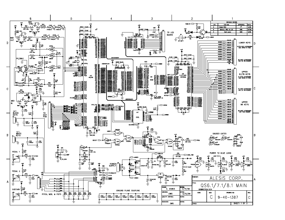 Alesis service manual