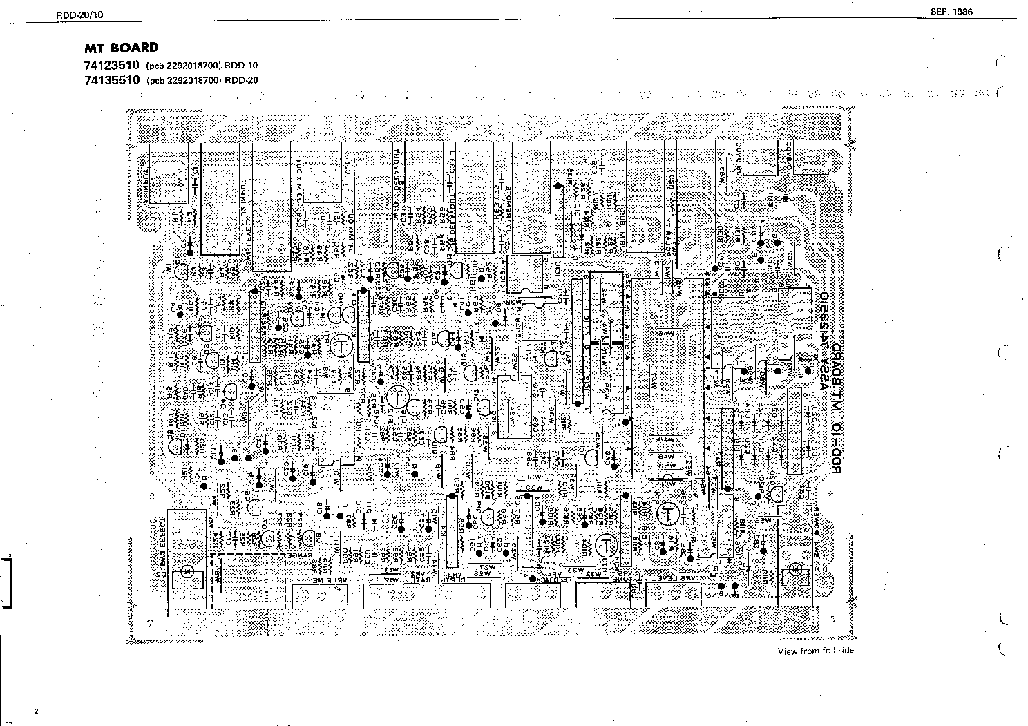 BOSS RDD-10 RDD-20 Service Manual download, schematics, eeprom