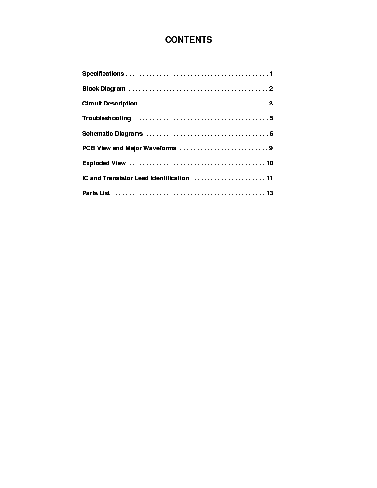 CASIO ML-2 service manual (2nd page)