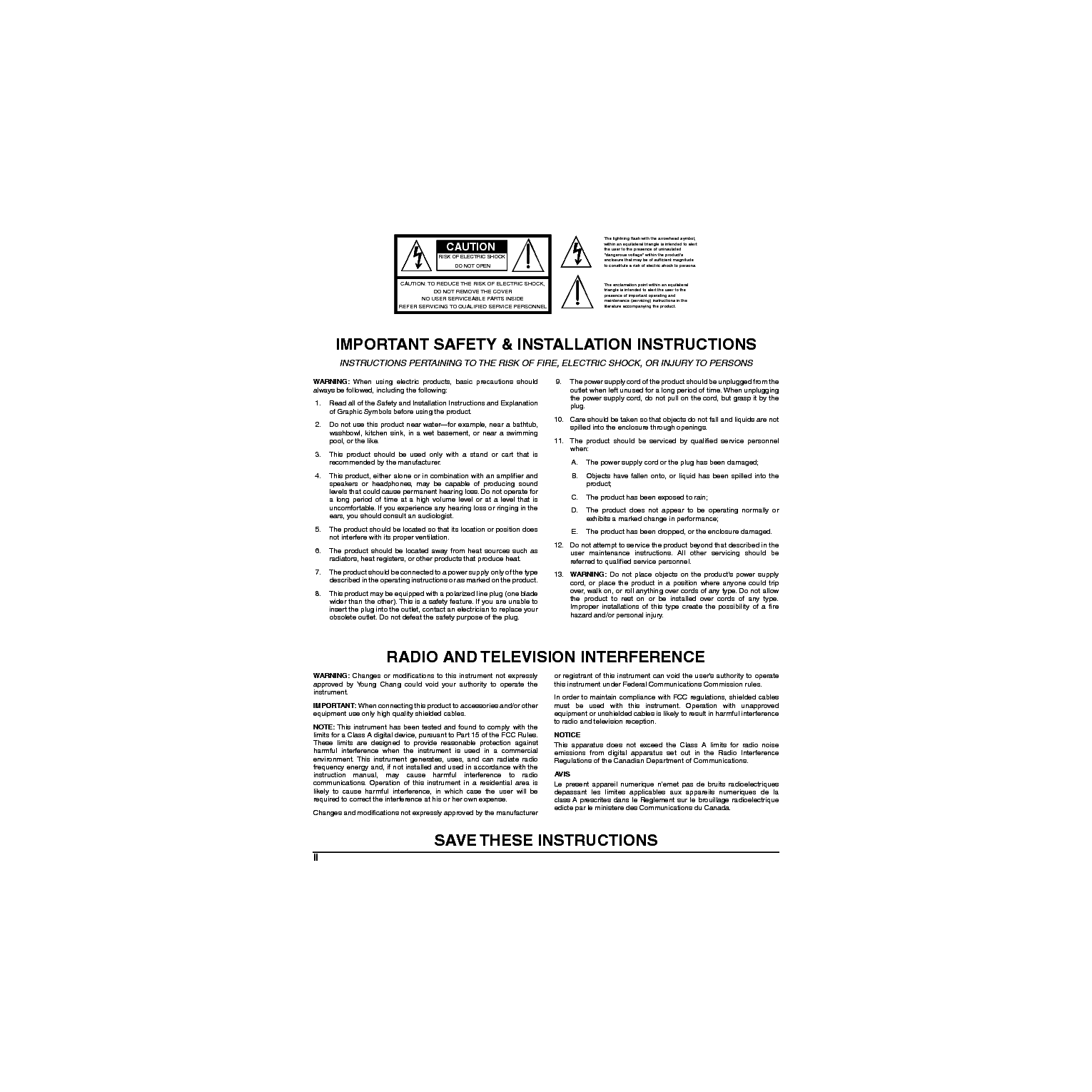 KURZWEIL PC2 SERVICE MANUAL service manual (2nd page)