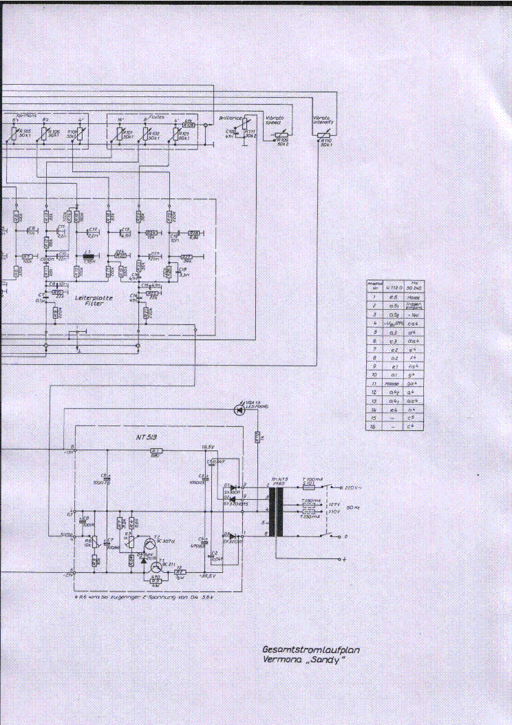 Vermona regent 660 схема