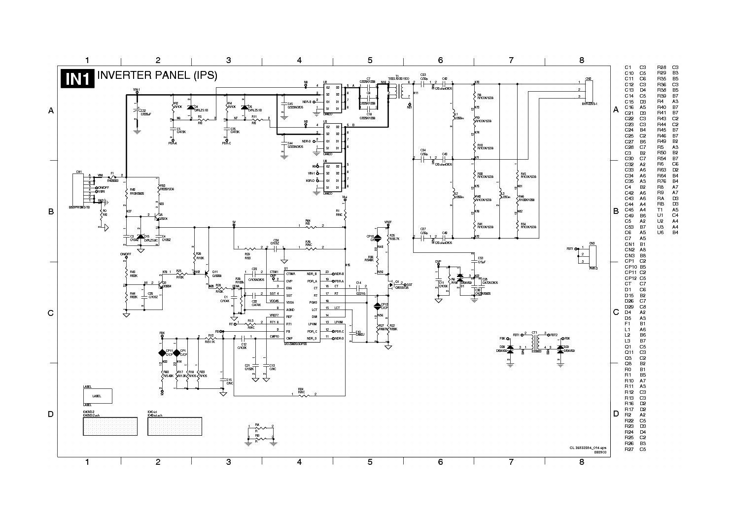 Philips 22dc461 схема