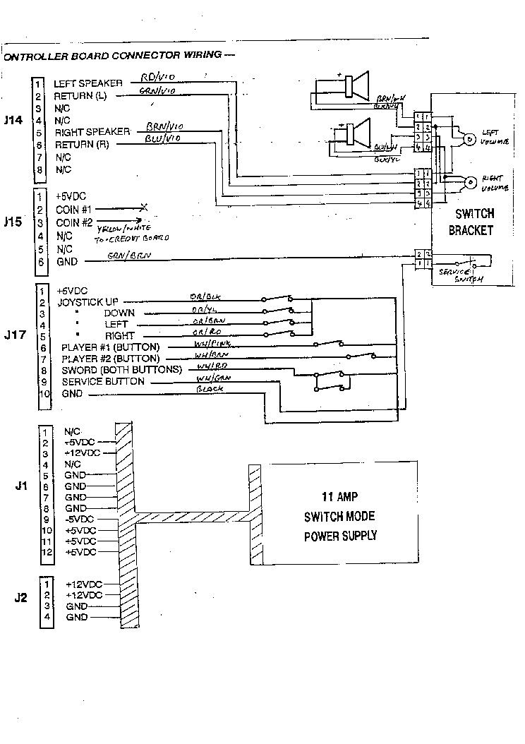 LELAND DRAGONS-LAIR2 SM Service Manual download, schematics, eeprom ...