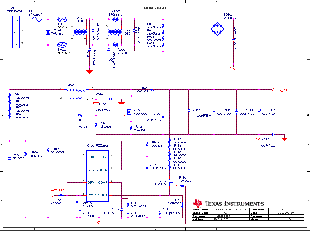 Ucc2893 схема включения