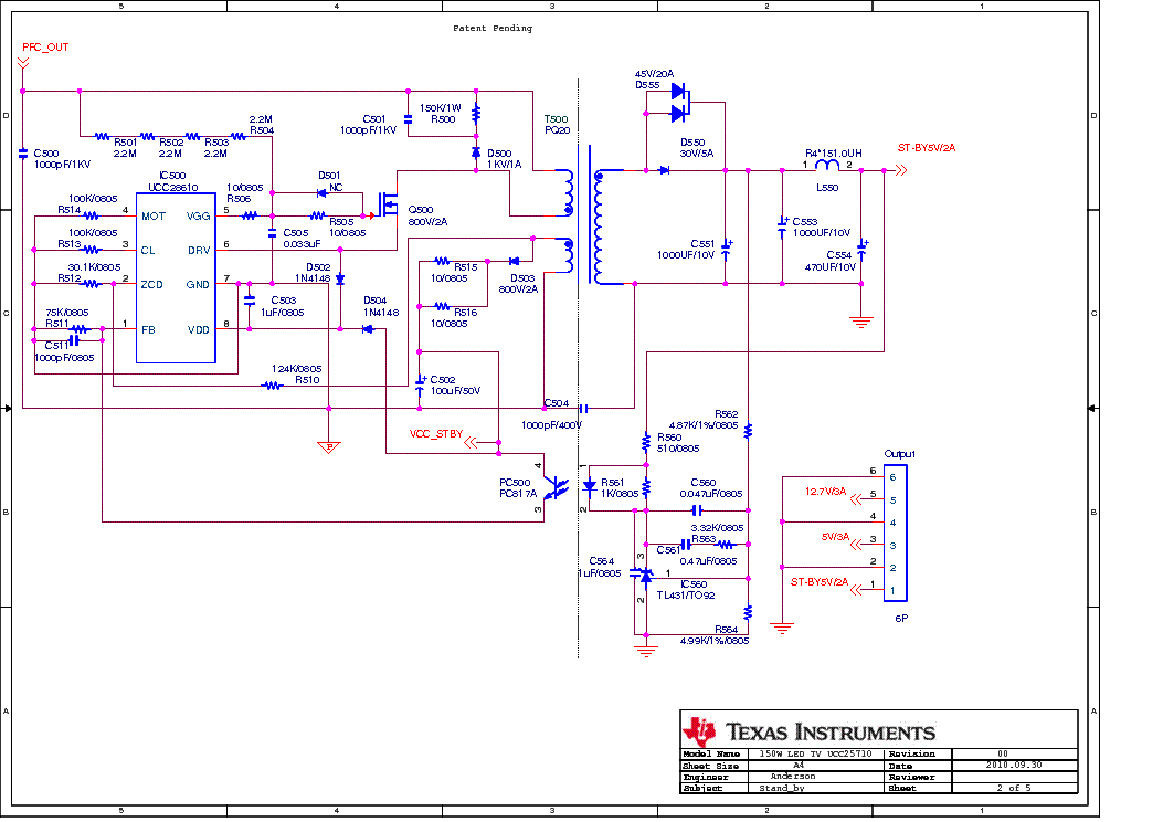 A6252 схема включения