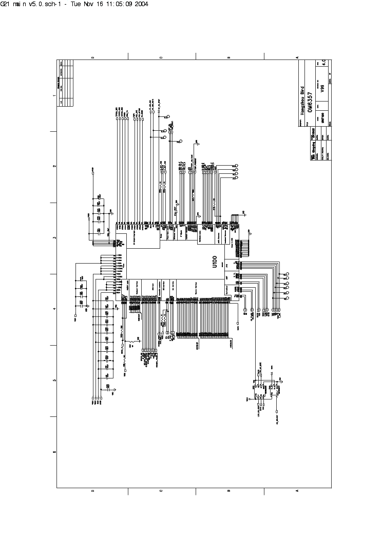 FLY BIRD V99 SCH service manual