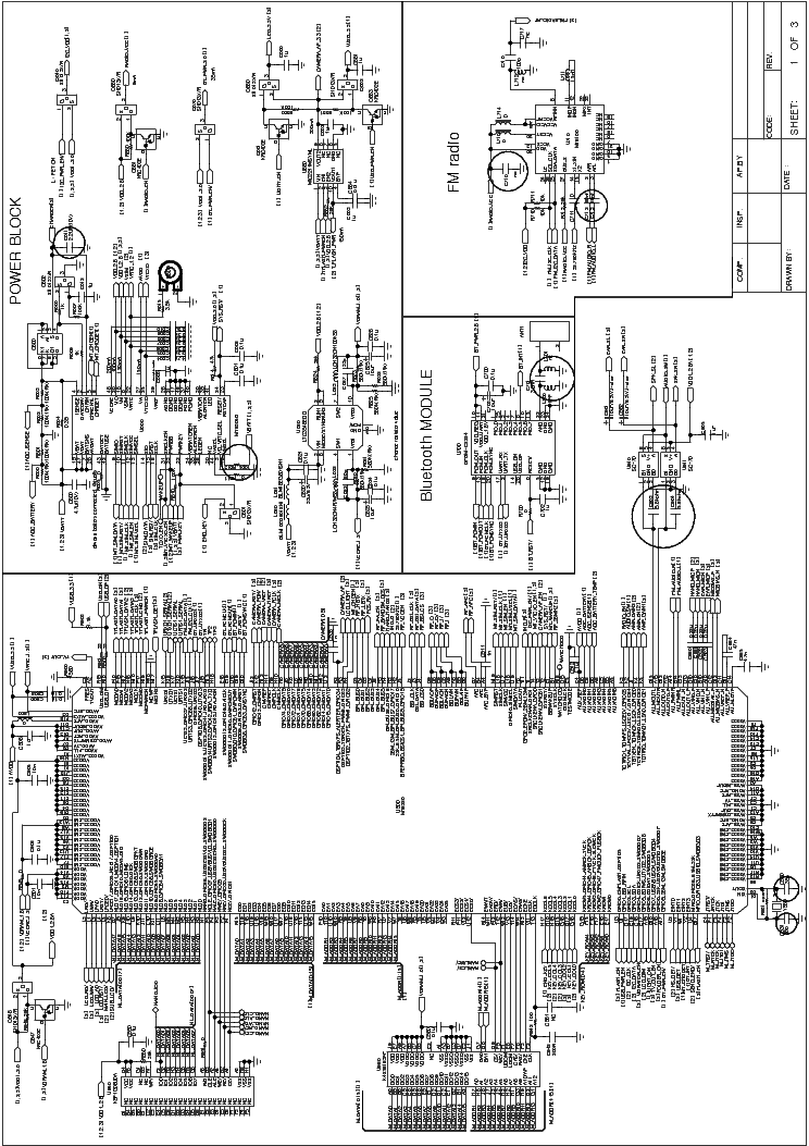 FLY SX240 SCH service manual