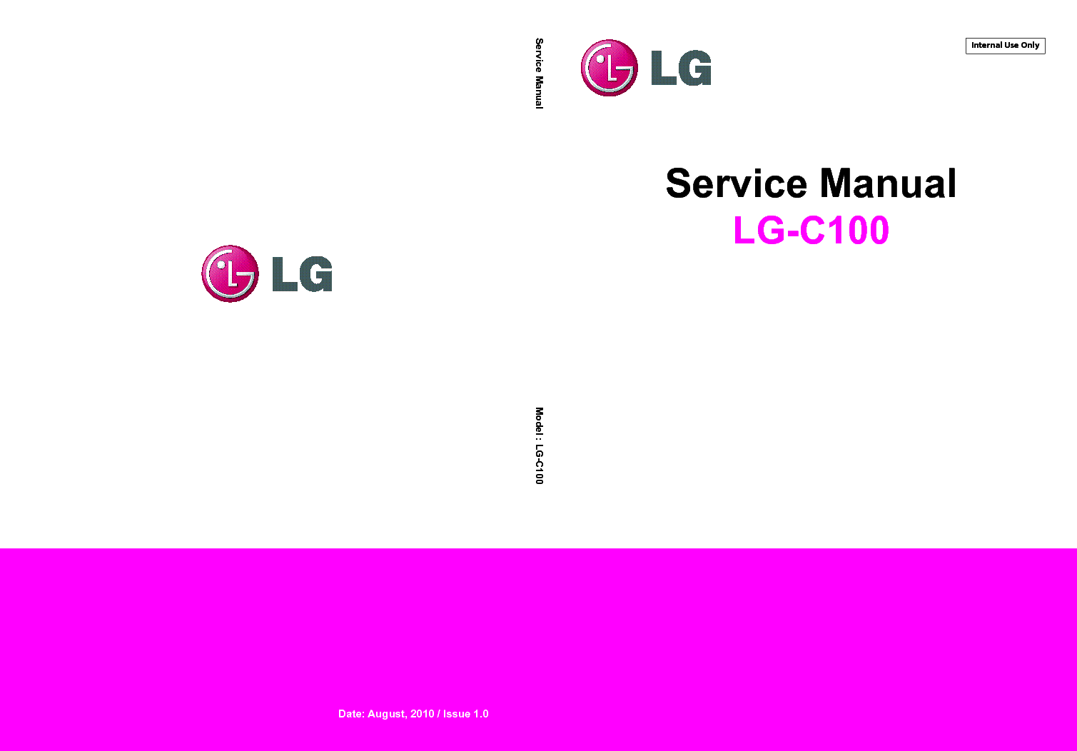 LG C100 SM service manual