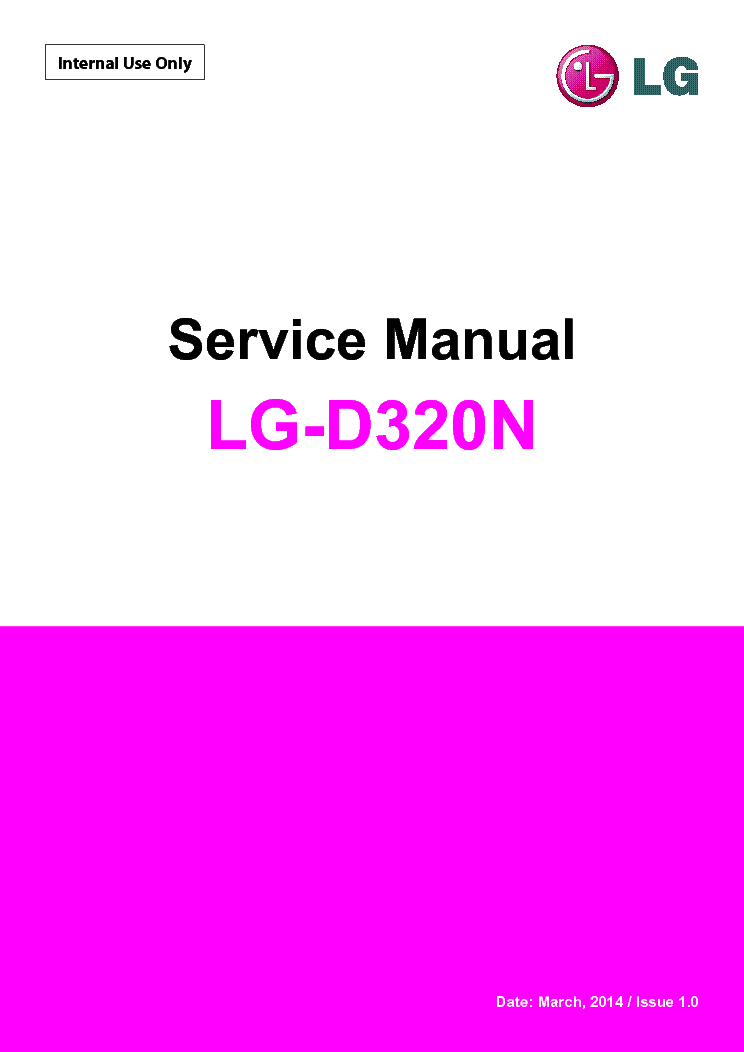 LG D320N service manual