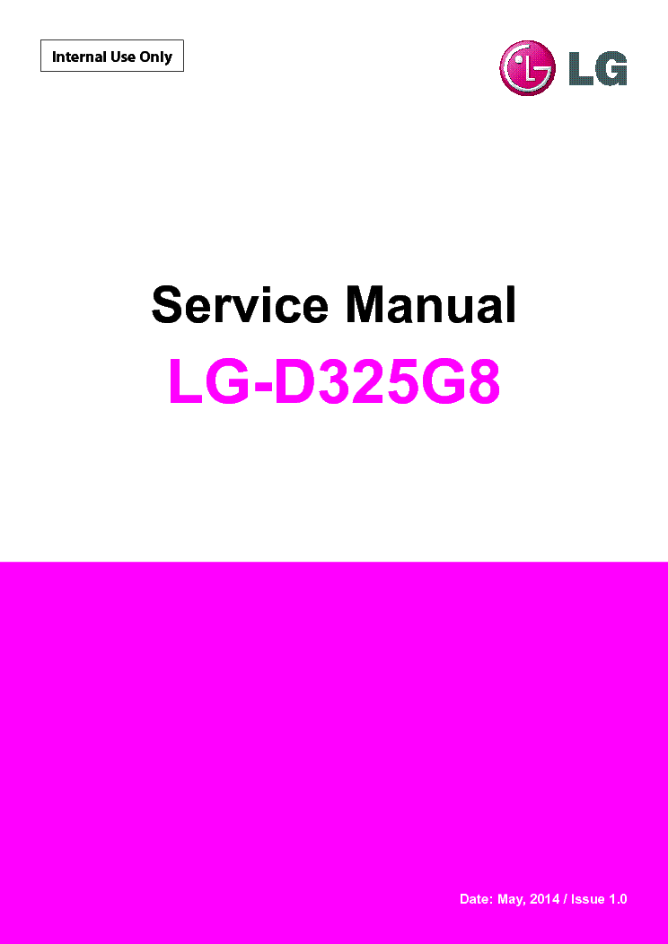 LG D325G8 service manual