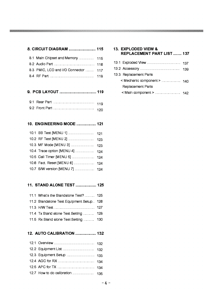 LG G3100 ENGLISH SM 031113 Service Manual download, schematics, eeprom